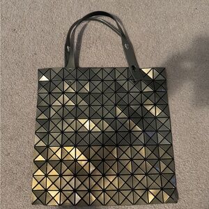 Bao bao Issey Miyake Prism large metallic tote